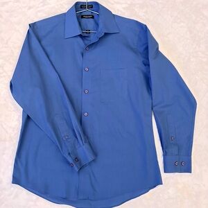 Pierre Cardin Classic Blue Dress Shirt